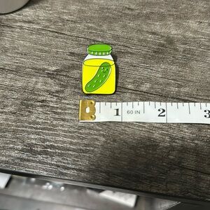 Pickle Jar Enamel Pin
